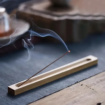 Handcrafted Bamboo Incense Holder, Meditation, Yoga, Decor