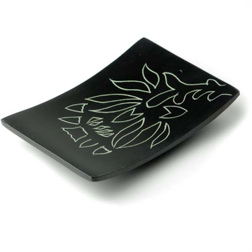 Floral Cut Stone Burner