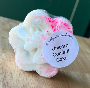 Unicorn Confetti Cake Soap Bar
