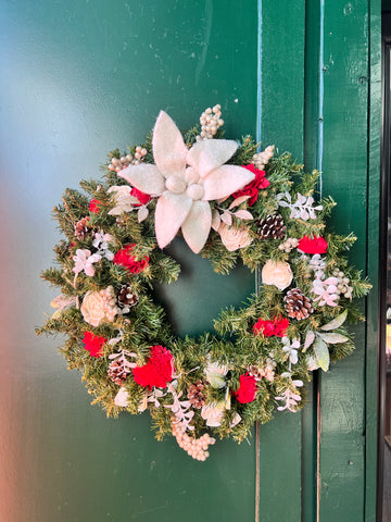 Winter Sola Wood Wreath