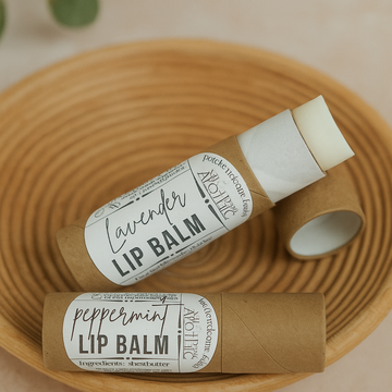 Nourishing Lip Balm - Lavender or Peppermint | Shea Butter + Vitamin E