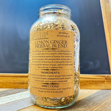 Lemon Ginger Herbal Blend, Organic