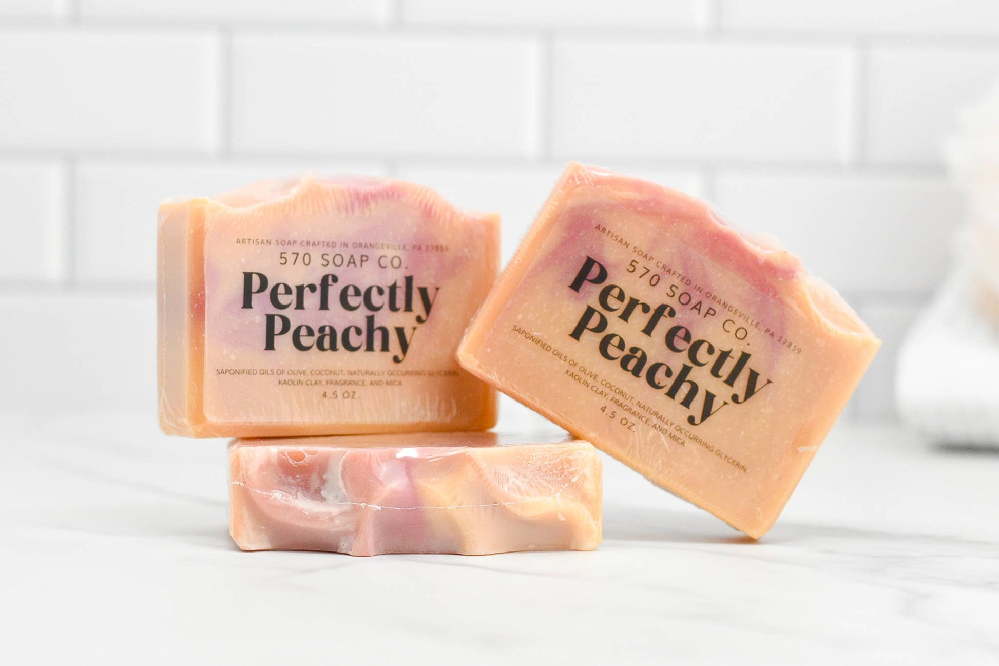Perfectly Peach Bar Soap: Exotic Fusion 570 Soap Company