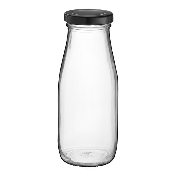 10 oz Milk Bottle with lid