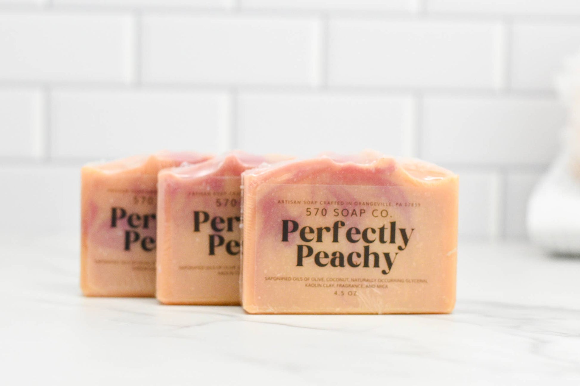Perfectly Peach Bar Soap: Exotic Fusion 570 Soap Company