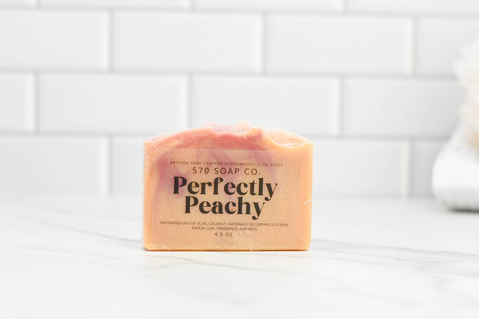 Perfectly Peach Bar Soap: Exotic Fusion 570 Soap Company
