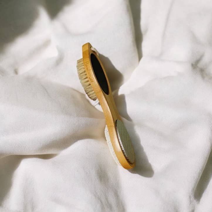 Bamboo Exfoliating Foot Pedicure Tool | Summer Bestseller Bamboo Switch