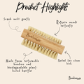 Bamboo Vegan Nail Brush | Self Care | Wellness Bestseller Bamboo Switch