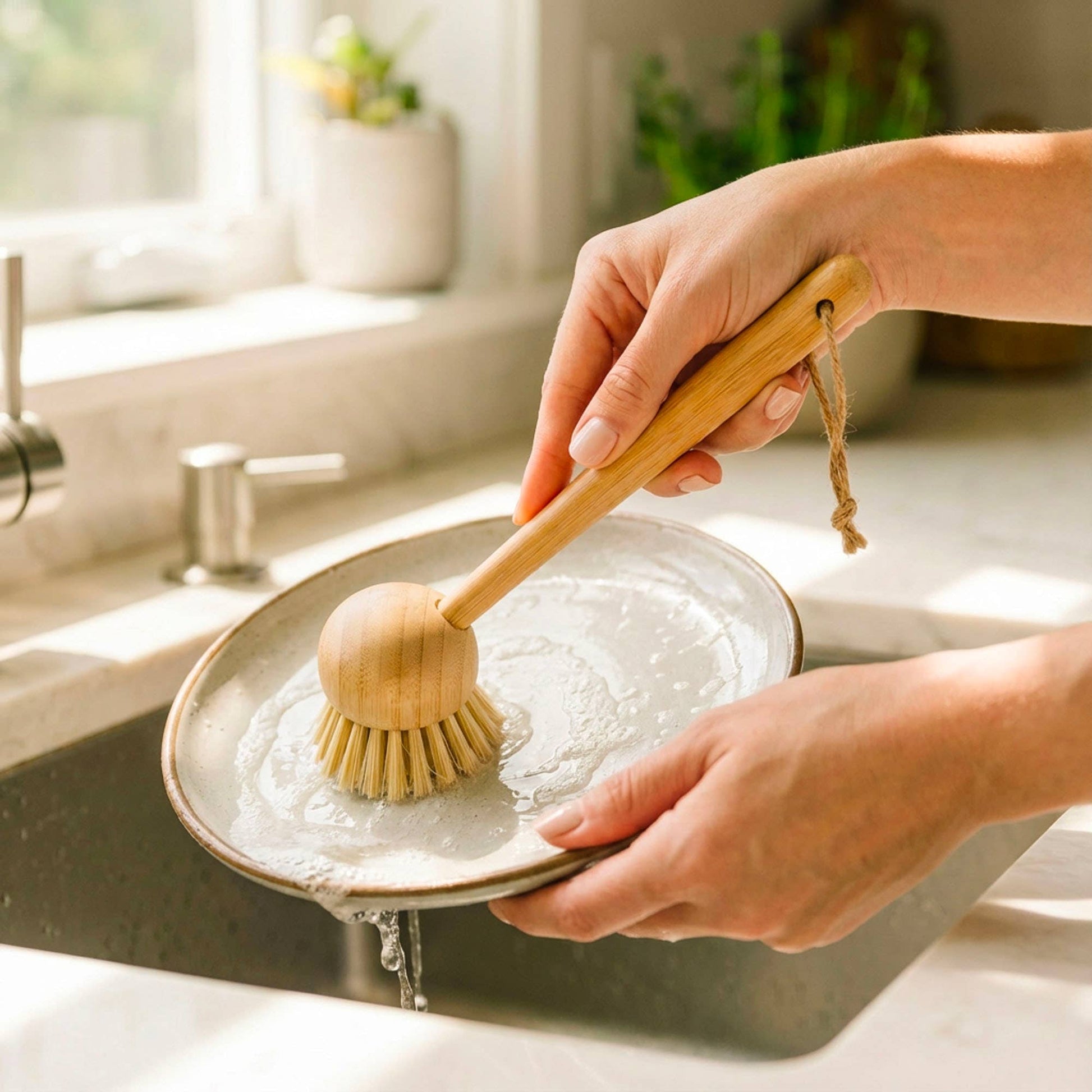 Bamboo Kitchen Dish Scrubber | Earth Day Bestseller Bamboo Switch