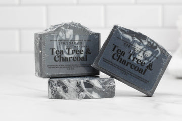 Tea Tree & Charcoal Bar Soap - All Natural 570 Soap Company