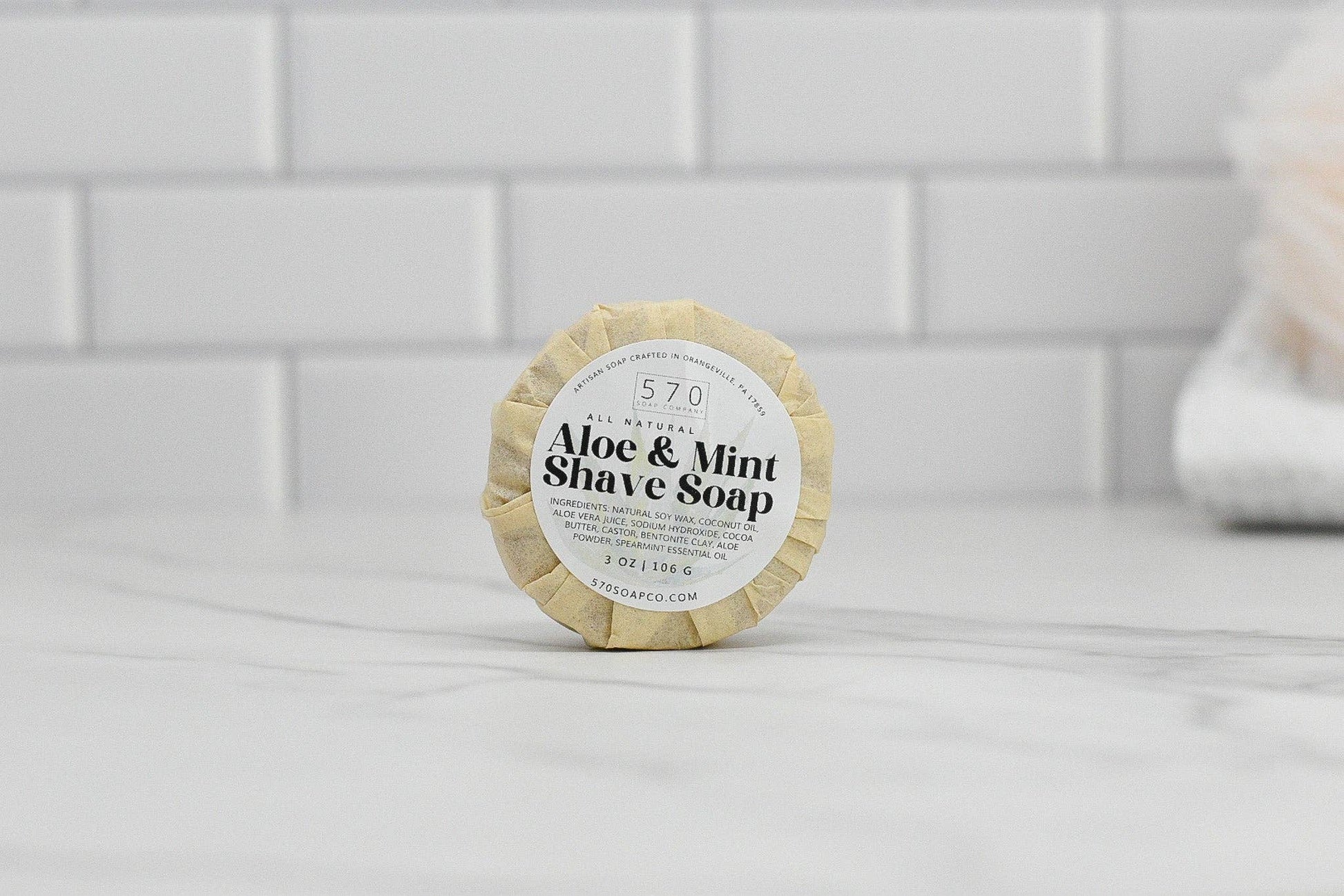 Shave Soap - Luxurious Smoothness for Him & Her 570 Soap Company