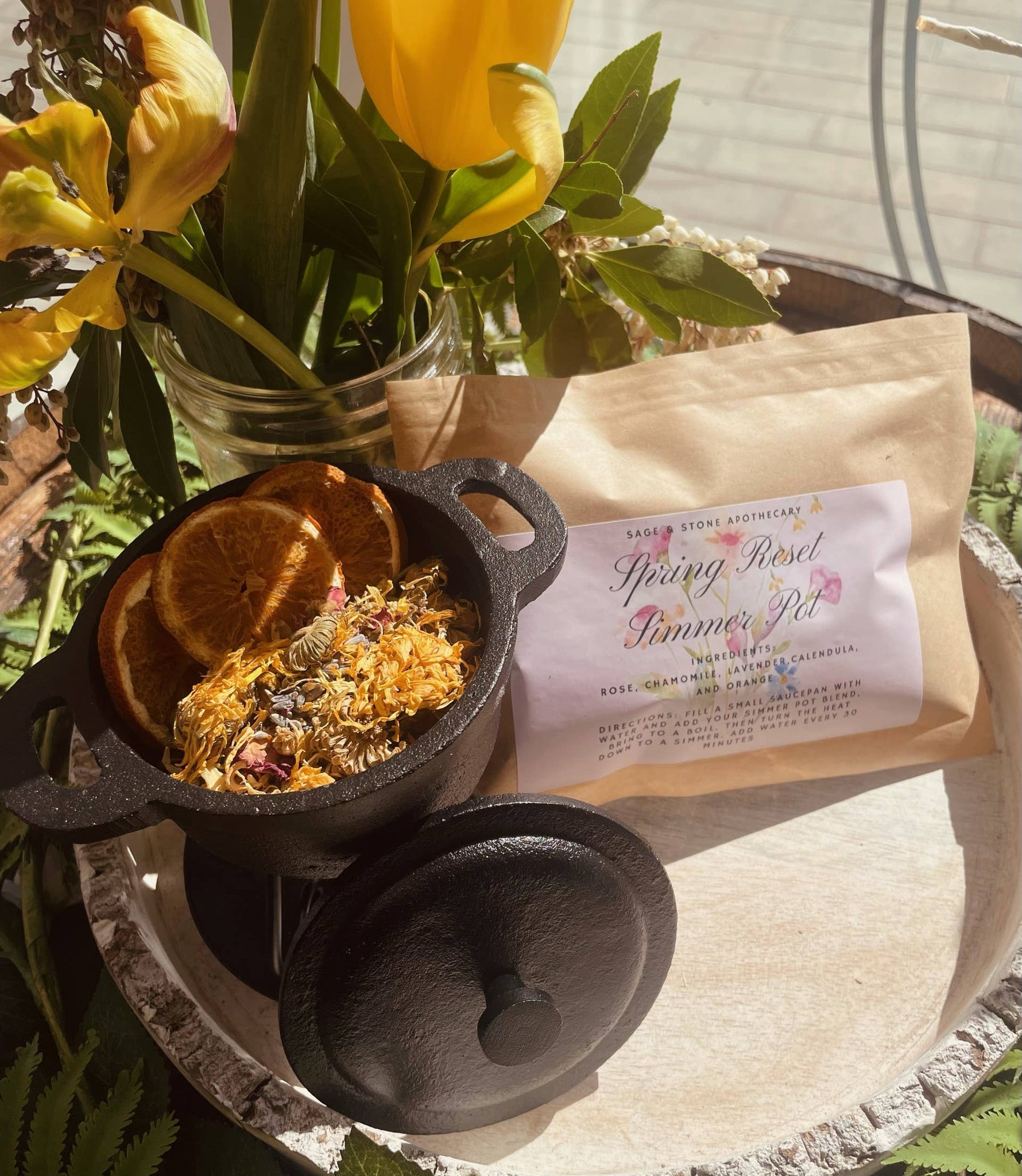 Spring Reset Simmer Pot