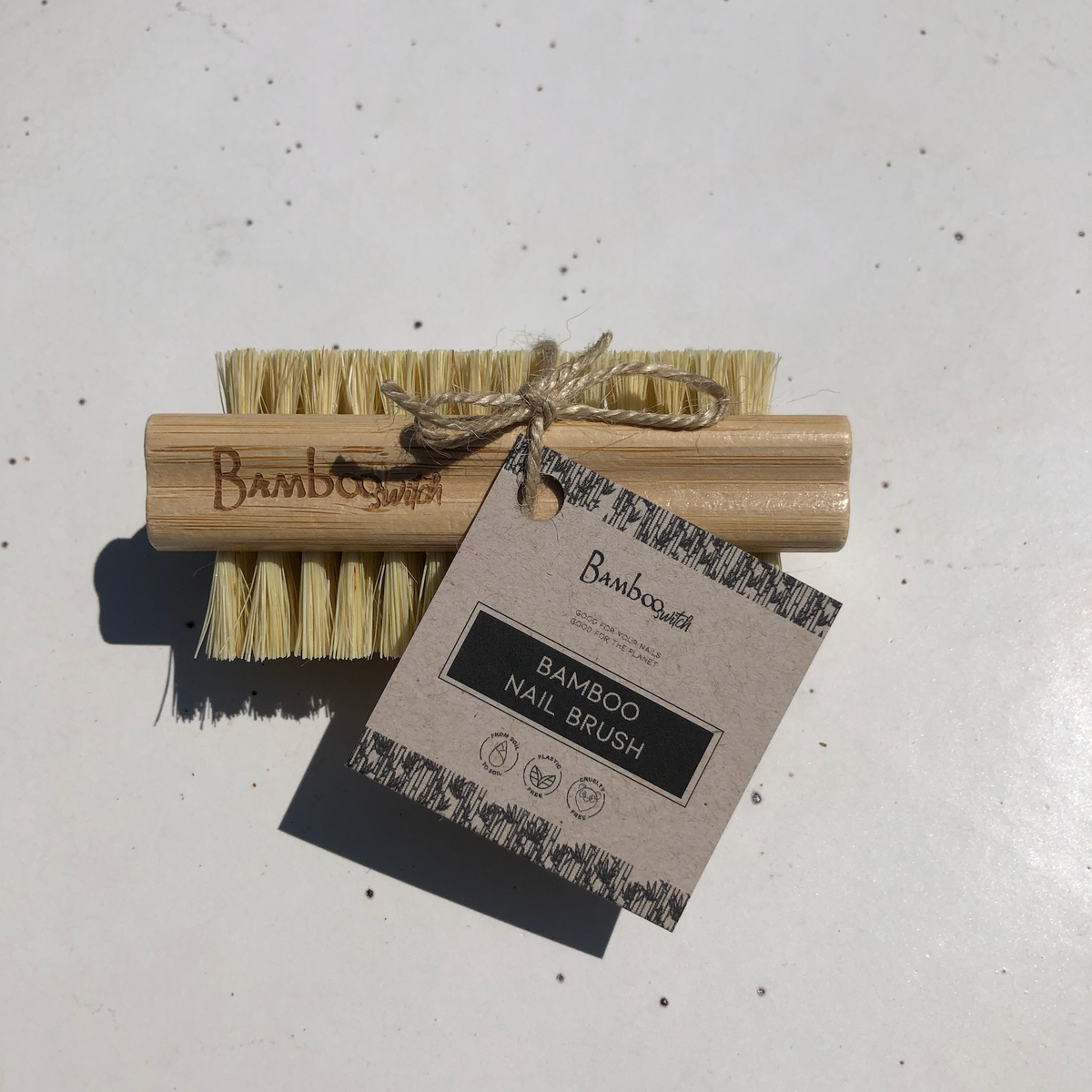Bamboo Vegan Nail Brush | Self Care | Wellness Bestseller Bamboo Switch