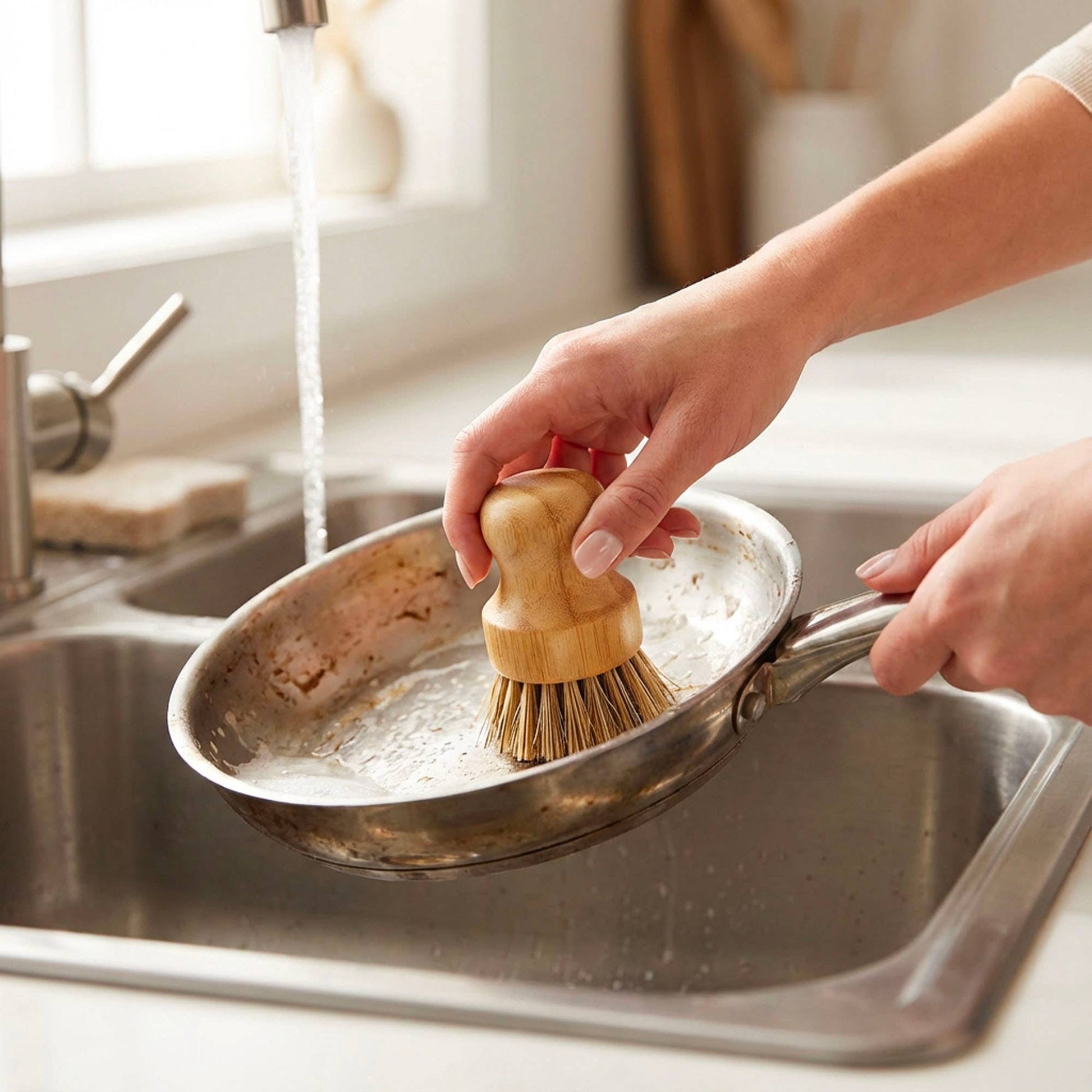 Bamboo Pot Scrubber | Kitchen | Earth Day Bestseller Bamboo Switch