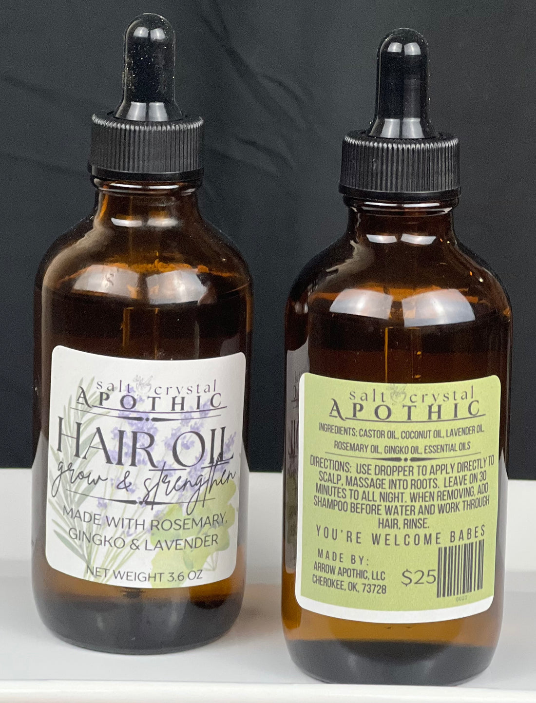 Hair Oil – Grow & Strengthen Blend | Scalp Treatment for Fuller Hair
