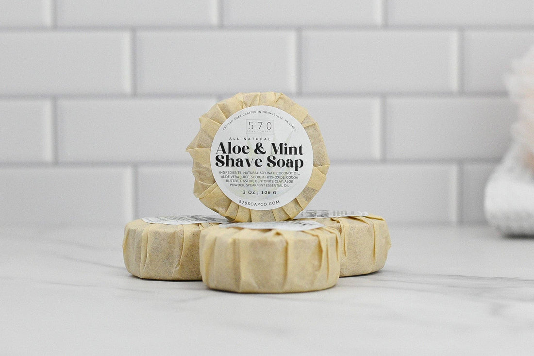 Shave Soap - Luxurious Smoothness for Him & Her 570 Soap Company
