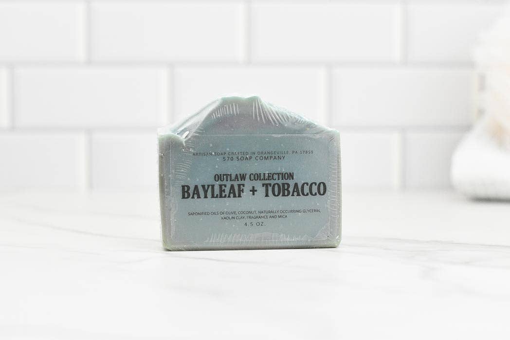 Bay Leaf and Tobacco Bar Soap 570 Soap Company
