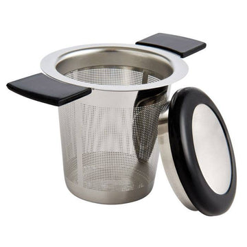 Brew-in-Mug Tea Infuser with Lid & Stainless Steel Basket HIC - Harold Import Co.