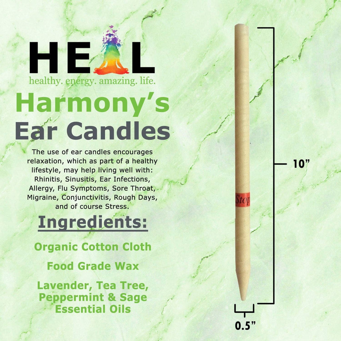 Herbal Ear Candles by Doc Harmony