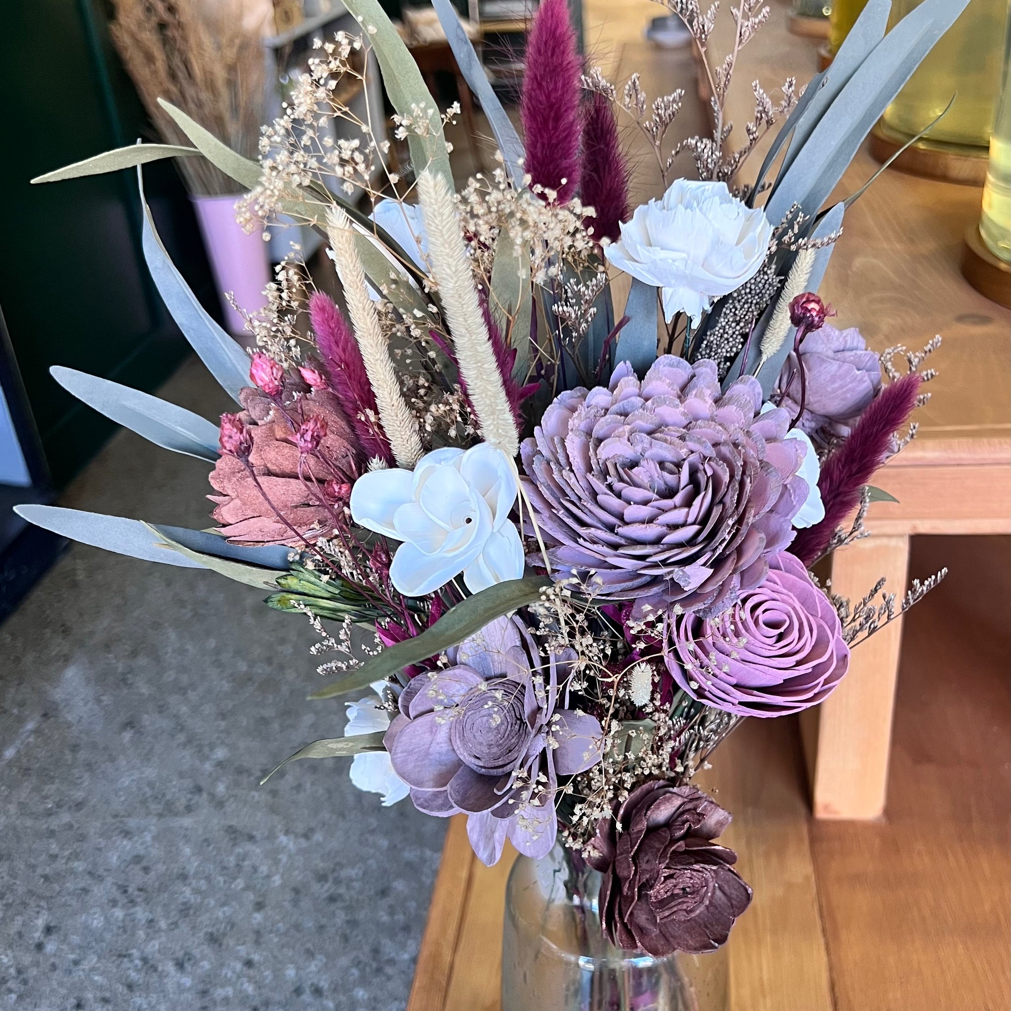Muted Pink & Purple Arrangement