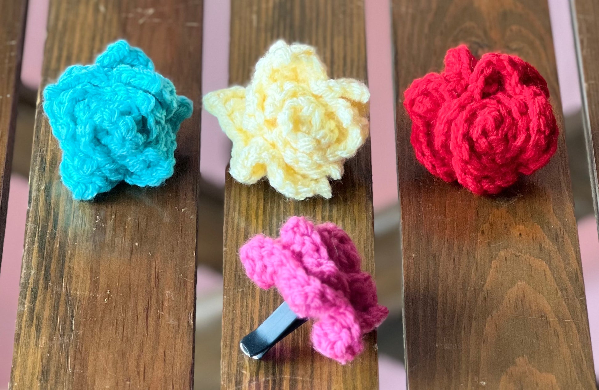 Crochet Vent Clips | Handcrafted The crafty runner
