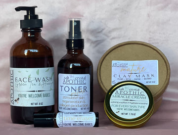 Mature Skincare Bundle | Complete Line Salt Crystal Apothic