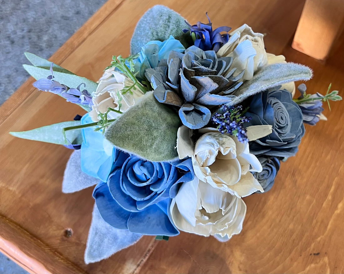 Blue & Lavender Arrangement