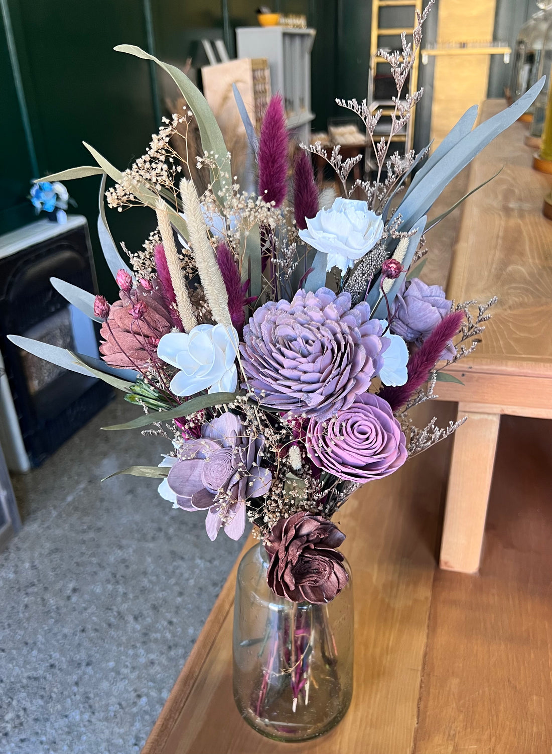 Muted Pink & Purple Arrangement