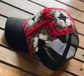 Granny Square Trucker Hat | Crochet, Handmade The crafty runner