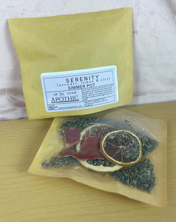 Serenity Simmer Pot | Calming Botanical Stovetop Air Refresher