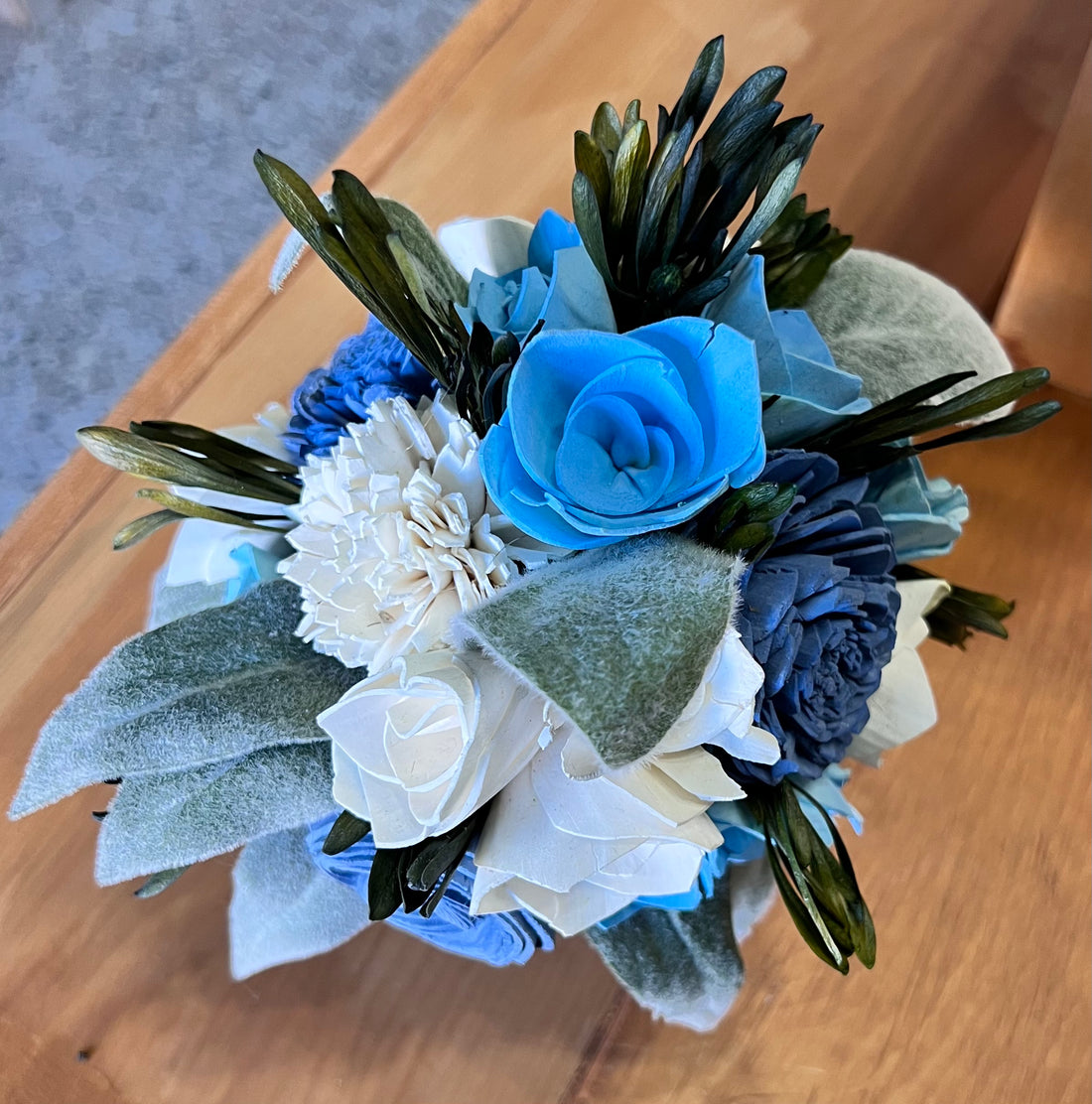 Blue & White Arrangement