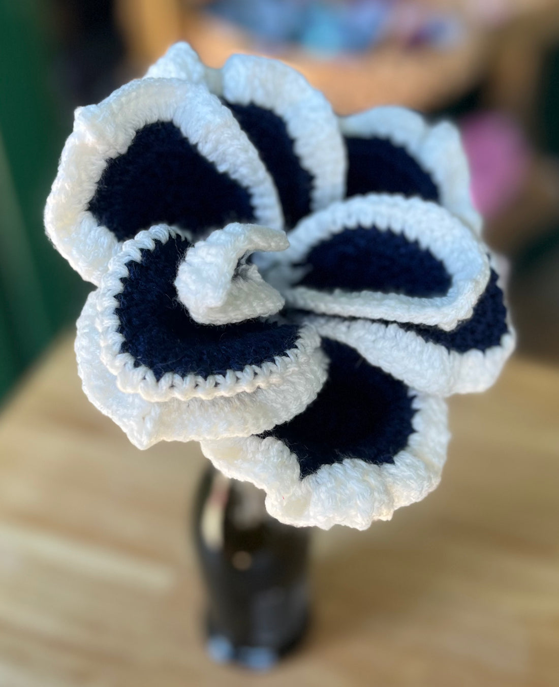 Crocheted Rose - Large