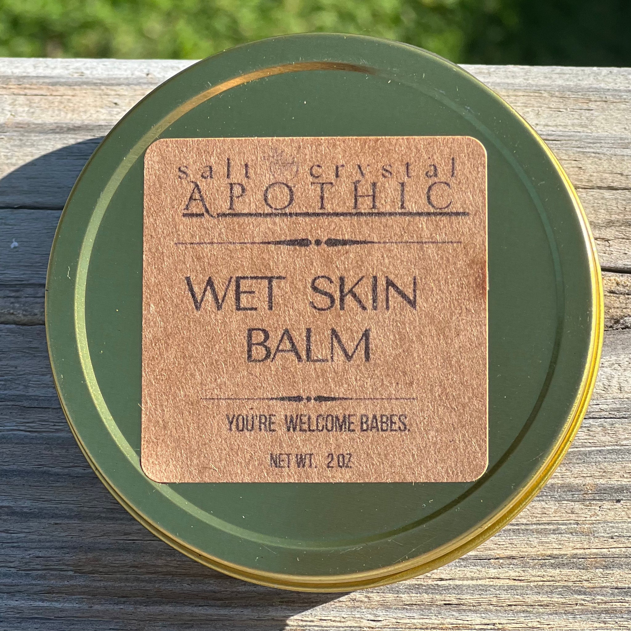 Wet Skin Balm - Fast Absorbing Post-Shower Moisture | Shea + Jojoba