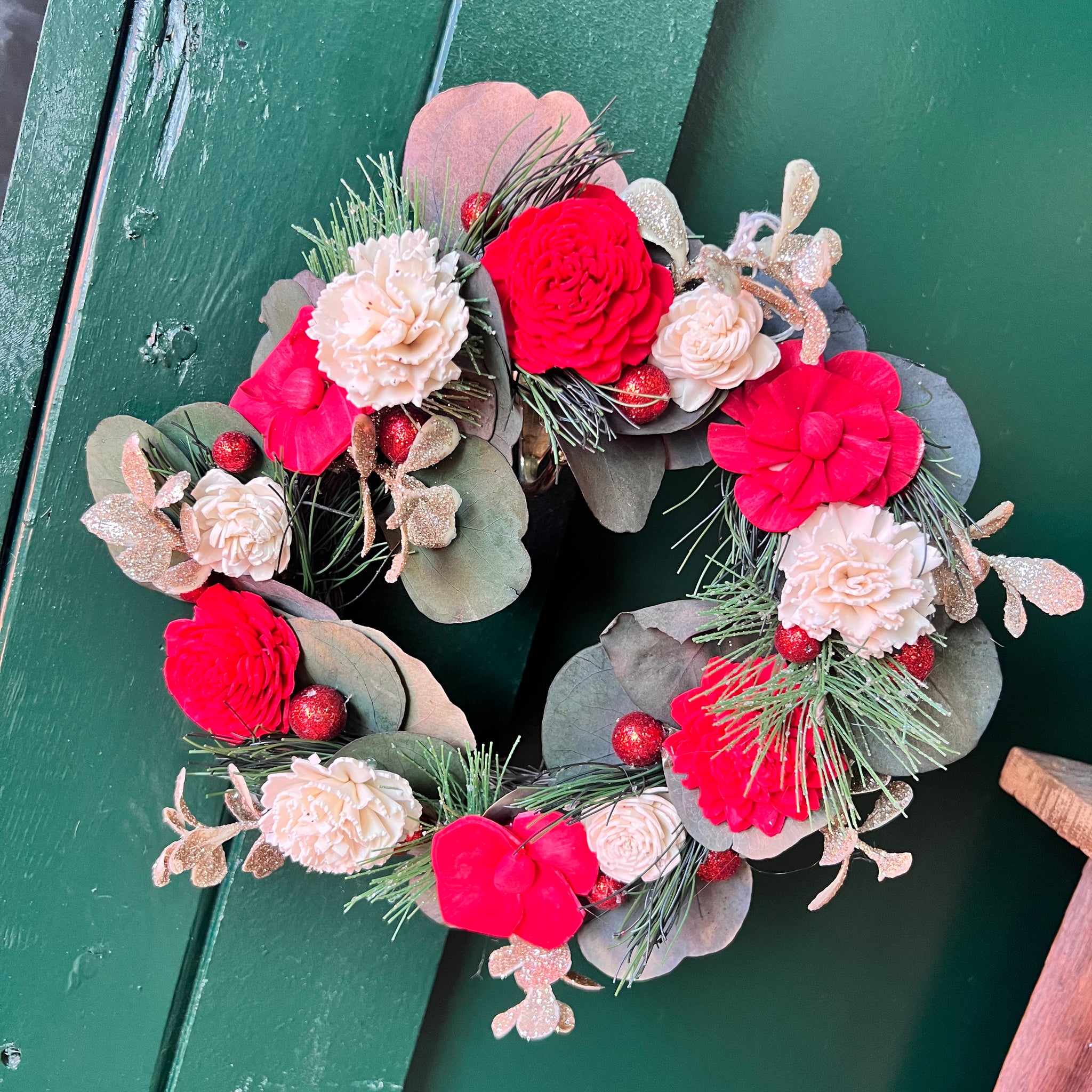 Mini Sola Wood Wreath