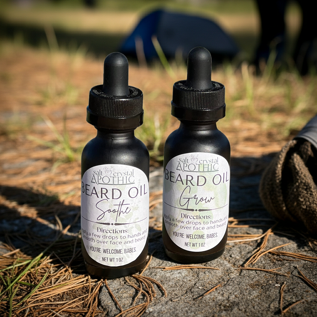 Grow Beard Bundle Salt Crystal Apothic