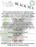 Black Tea, Fair Trade | Organic Starwest Botanicals
