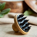 Bamboo + Silicone Scalp & Body Massager | Hair Bestseller Bamboo Switch