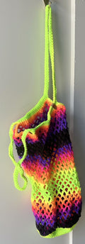 Handmade Crochet Shopping Bag | Collapsible Hooked By Leese