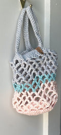 Handmade Crochet Shopping Bag | Collapsible Hooked By Leese