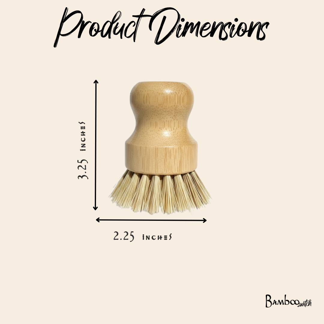 Bamboo Pot Scrubber | Kitchen | Earth Day Bestseller Bamboo Switch