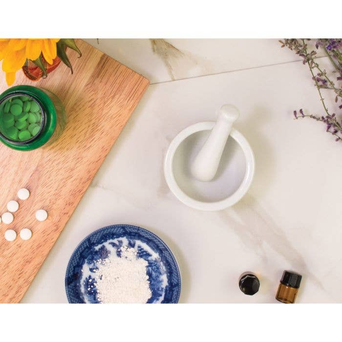 HIC Kitchen Mortar And Pestle, 2.5in HIC - Harold Import Co.