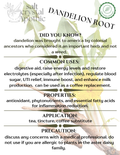 Dandelion Root | Organic, Cut & Sifted HerbCo