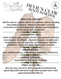 Devil’s Claw Root Powder | Wild Crafted HerbCo