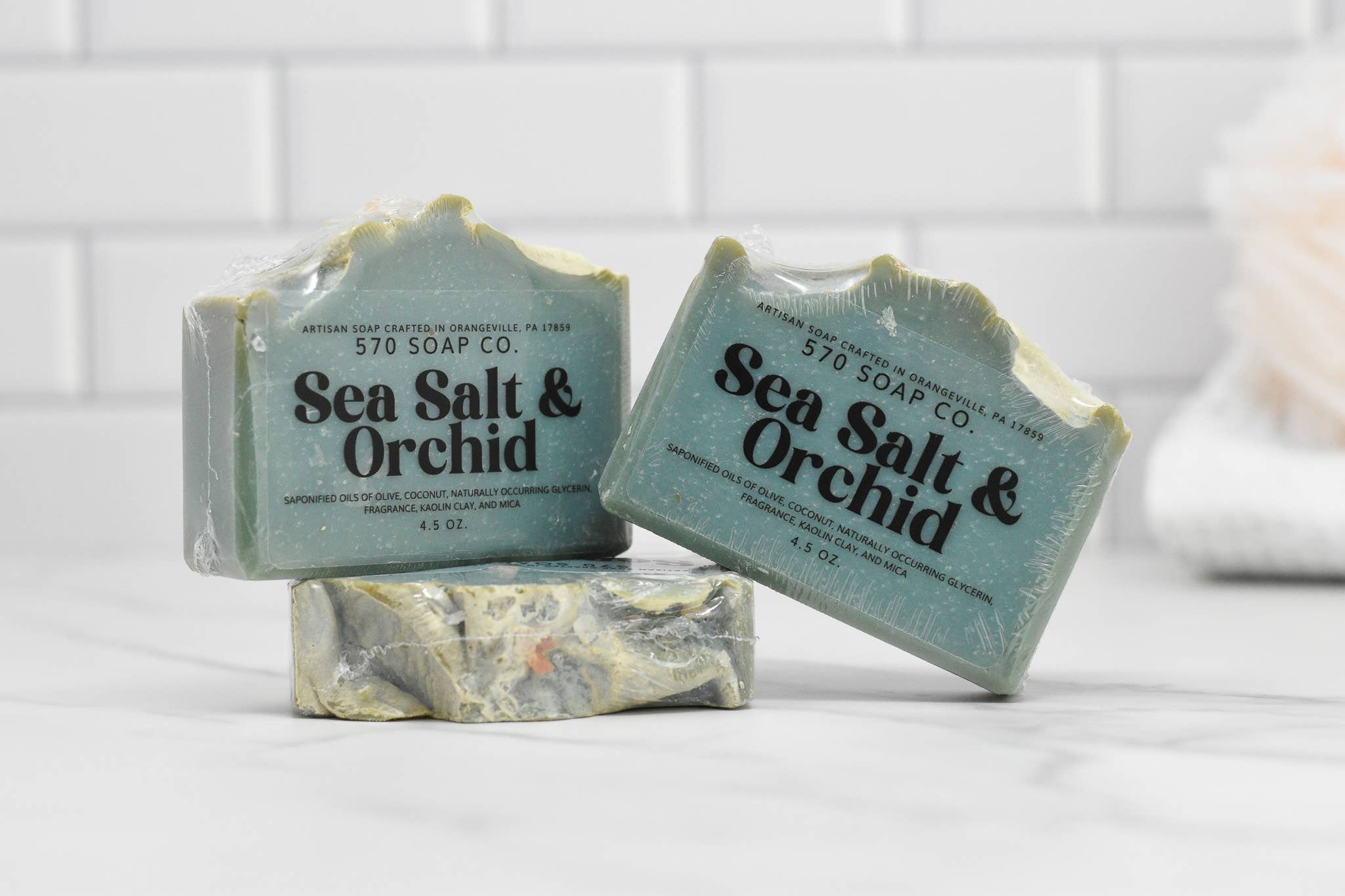 Sea Salt & Orchid Bar Soap