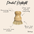 Bamboo Pot Scrubber | Kitchen | Earth Day Bestseller Bamboo Switch