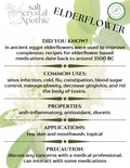 Elderflower | Whole, Organic HerbCo
