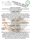 Ginseng Root Powder (White) | Organic Starwest Botanicals