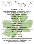 Goldenseal Leaf | Cut & Sifted, Wildcrafted HerbCo