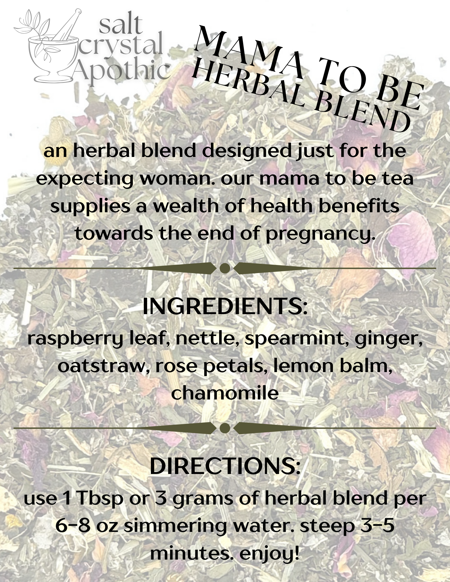 Mama To Be Herbal Blend HerbCo