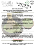 Matcha Tea Powder | Fair Trade, Organic Starwest Botanicals